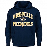 Men's Nashville Predators Majestic Heart x26 Soul Hoodie - Navy Blue,baseball caps,new era cap wholesale,wholesale hats